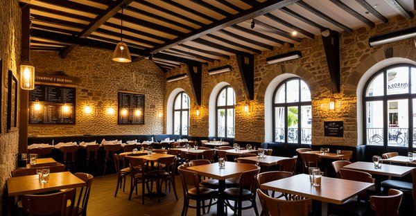 Restaurant convivial à la rochelle : délices et événements au central hostel